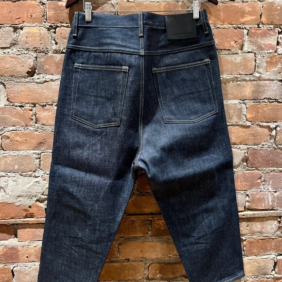 Rick Owens DRKSHDW Collapse Cut Raw Cone Mills Denim - Picture 2 of 7